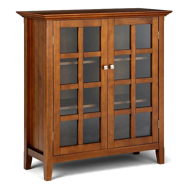 Mission Craftsman Solid Pine Entertainment Cabinet